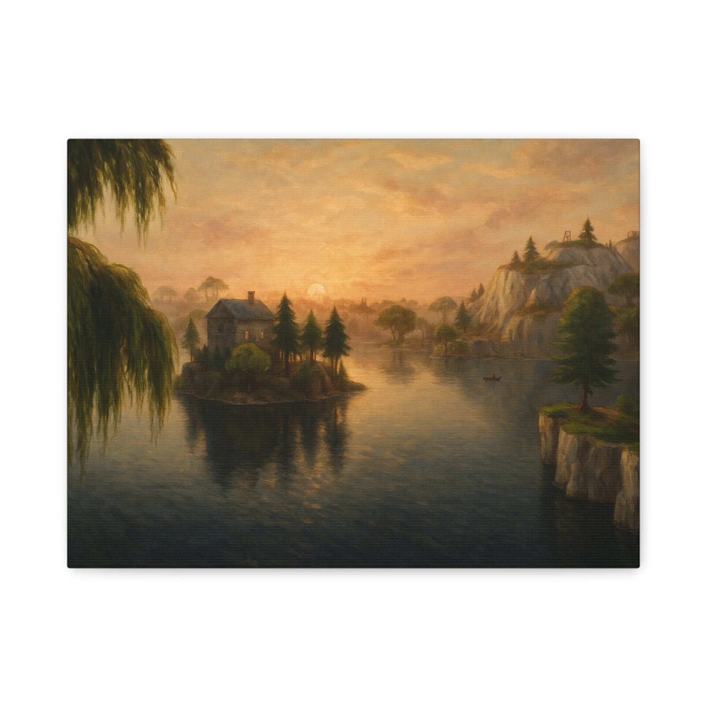 Sunset at Loot Lake