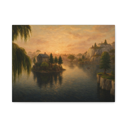Sunset at Loot Lake