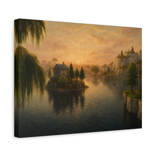 Sunset at Loot Lake